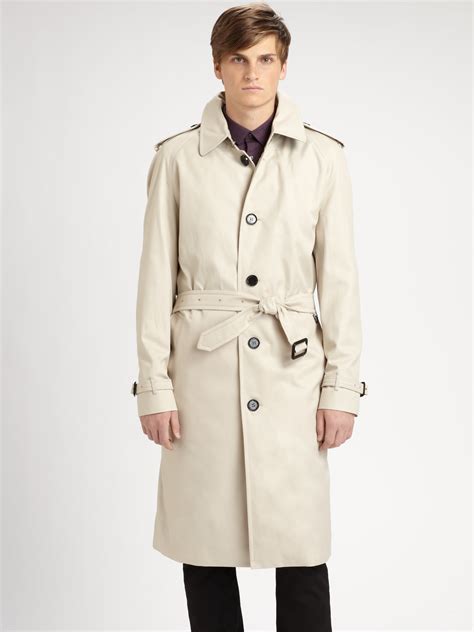 burberry raincoat mens sale